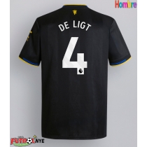 Camiseta Manchester United Matthijs de Ligt #4 Tercera Equipación 2025-26 manga corta